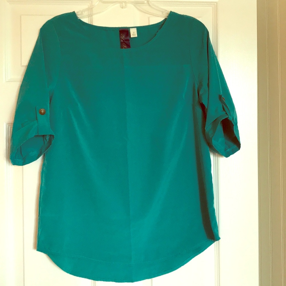 Francesca’s Blue Rain Blouse